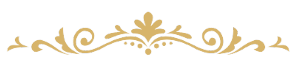 Ornament in golderner Farbe